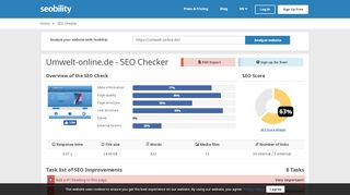 
                            9. umwelt-online.de | Website SEO Review | Seobility.net
