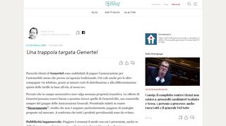 
                            8. Una trappola targata Genertel - Il Fatto Quotidiano