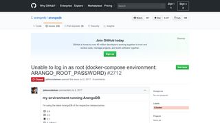 
                            7. Unable to log in as root (docker-compose …