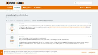 
                            4. Unable to log into web interface | Proxmox Support Forum