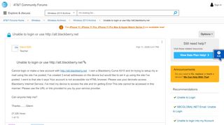 
                            5. Unable to login or use http://att.blackberry.net - …