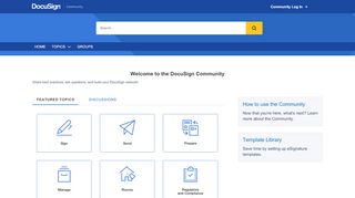 
                            8. Unable to login SFDC account | DocuSign Community