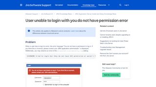 
                            2. Unable to login to JIRA applications - Atlassian Documentation