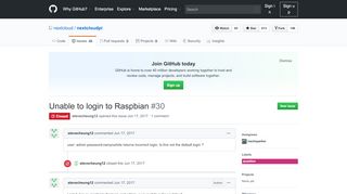 
                            2. Unable to login to Raspbian · Issue #30 · nextcloud ... - GitHub