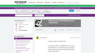 
                            8. Unable to login to WNDR3700! - NETGEAR Communities