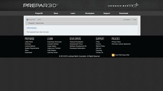 
                            7. Unable to login/download - Prepar3D Forums