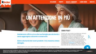 
                            2. Un'attenzione in più - Kinder