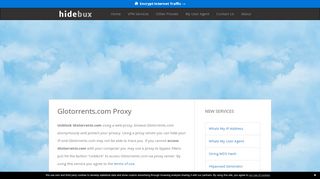 
                            5. Unblock Glotorrents.com | Proxy Glotorrents.com | HideBux