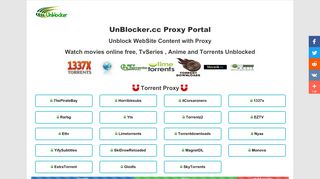 
                            4. UnBlocker.CC - UnBlock blocked Website with Proxy