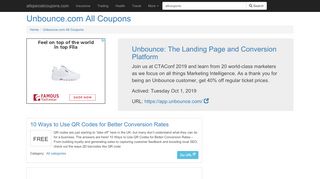 
                            9. Unbounce.com All Coupons