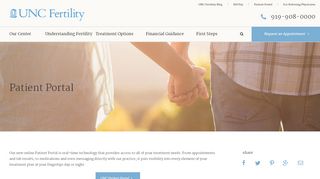 
                            4. UNC Fertility Patient Portal