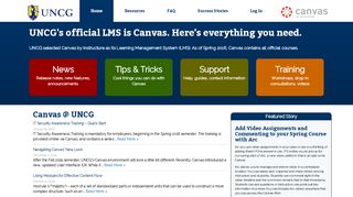 
                            4. UNCG Canvas Resource Site