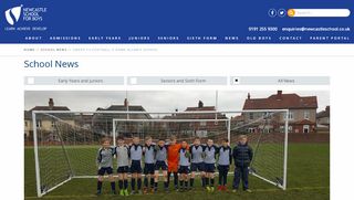 
                            8. Under 12 football v Dame Allan's School - Newcastle School for Boys