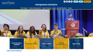 
                            5. Undergraduate Admissions | Home Page | Kent State University