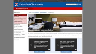 
                            1. Undergraduate | Student accommodation | University of St ...