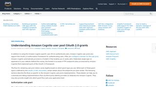 
                            4. Understanding Amazon Cognito user pool OAuth 2.0 grants ...