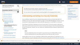 
                            4. Understanding and Getting Your Security Credentials - AWS ...