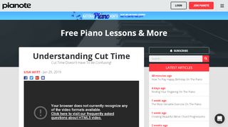 
                            6. Understanding Cut Time - Pianote