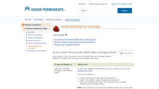 
                            7. Understanding my coverage - Member ... - Kaiser Permanente