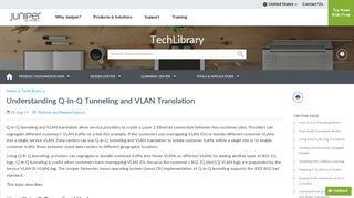 
                            3. Understanding Q-in-Q Tunneling and VLAN Translation - TechLibrary ...