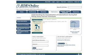 
                            2. Understanding the Amorphization of ... - RDD Online