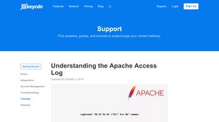 
                            3. Understanding the Apache Access Log - KeyCDN Support