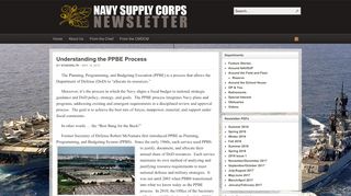 
                            8. Understanding the PPBE Process - Navy Supply Corps Newsletter