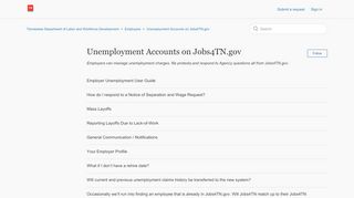 
                            8. Unemployment Accounts on Jobs4TN.gov – Tennessee ...