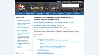 
                            7. Unemployment Insurance Contributions - Division of ...