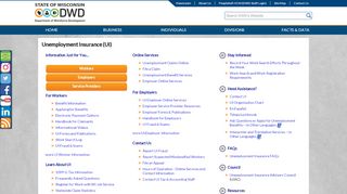 
                            1. Unemployment Insurance - Wisconsin Department of …