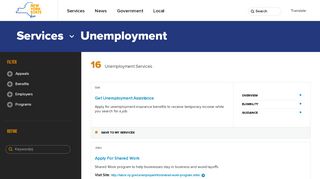 
                            6. Unemployment | The State of New York - ny.gov