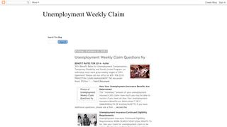 
                            8. Unemployment Weekly Claim Questions Ny