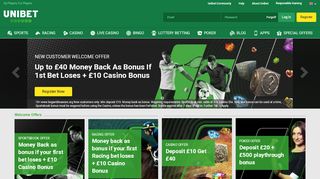 
                            5. Unibet UK - Sports betting, Online Casino, Bingo and Poker