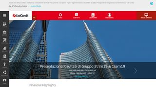 
                            5. UniCredit Group - Sito istituzionale del Gruppo finanziario - UniCredit