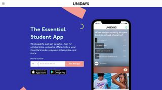 
                            9. UNiDAYS - Fast, free, exclusive deals for students