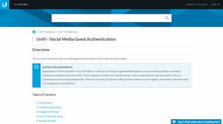 
                            9. UniFi - Social Media Guest Authentication – …
