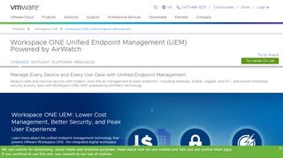 
                            9. Unified Endpoint Management (UEM) | Workspace ONE | VMware