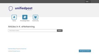 
                            1. Unifiedpost - zhelp.nl