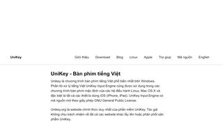 
                            9. UniKey - Bàn phím tiếng Việt