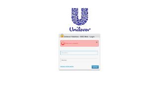 
                            7. Unilever Valinhos - SOC.Web - Login