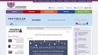 
                            2. Unioeste - Portal Unioeste