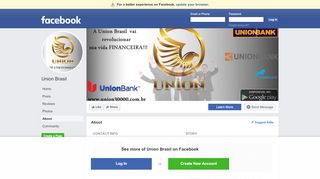 
                            1. Union Brasil - About | Facebook