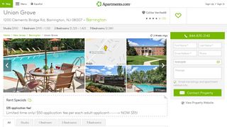 
                            1. Union Grove Apartments - Barrington, NJ | Apartments.com