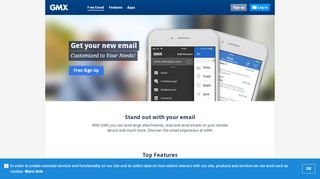 
                            10. Unique email address @GMX.com: Free & feature-packed