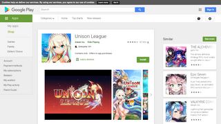 
                            8. Unison League - Apps on Google Play