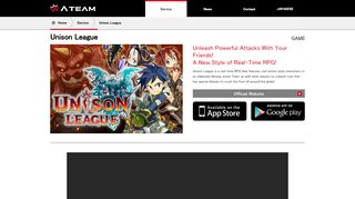 
                            3. Unison League｜Service｜Ateam Inc. - 株式会社エイチーム（Ateam）