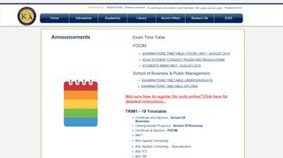 
                            6. Unit Registration | KCA UNIVERSITY