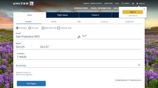 
                            9. United Airlines – Airline Tickets, Travel Deals and …