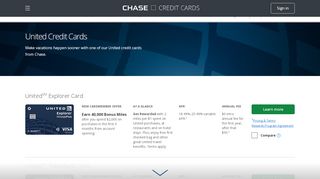 
                            3. United Airlines | Credit Cards | Chase.com