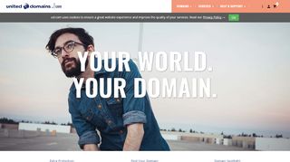 
                            5. United Domains. Your World. Your Domain. - ud.com. Your ...